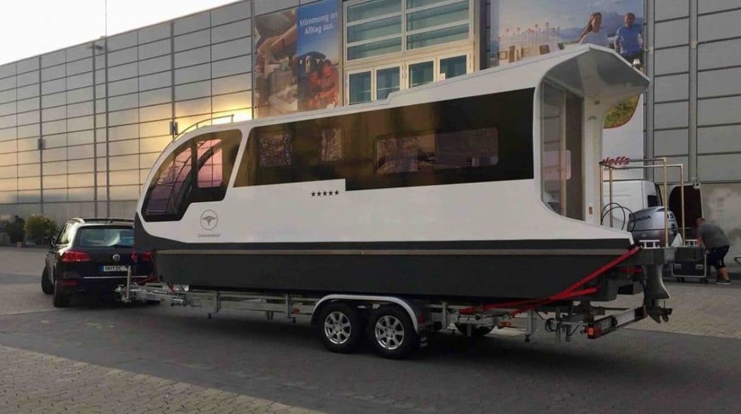 Bateau caravane