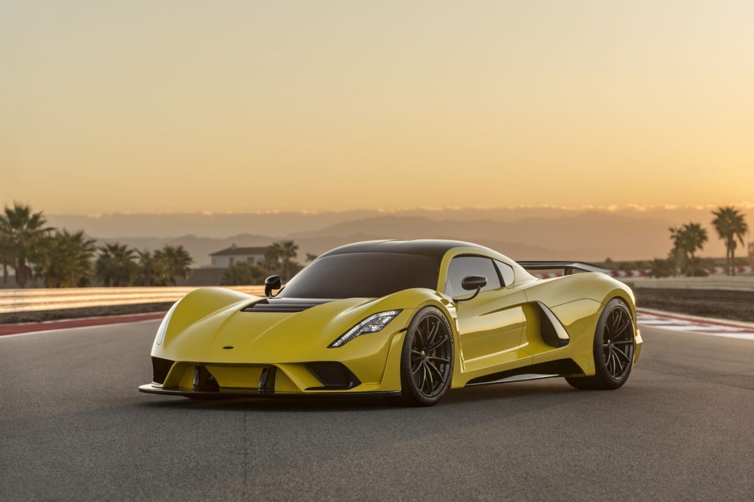 Hennessey Venom F5 de face