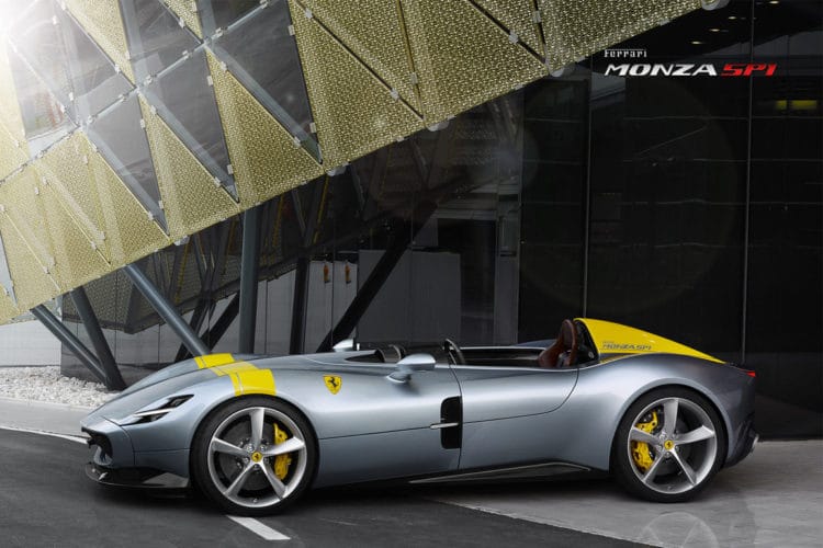 Ferrari Monza SP1 de profil