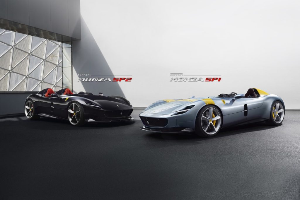 Ferrari dévoile les Monza SP1 et SP2