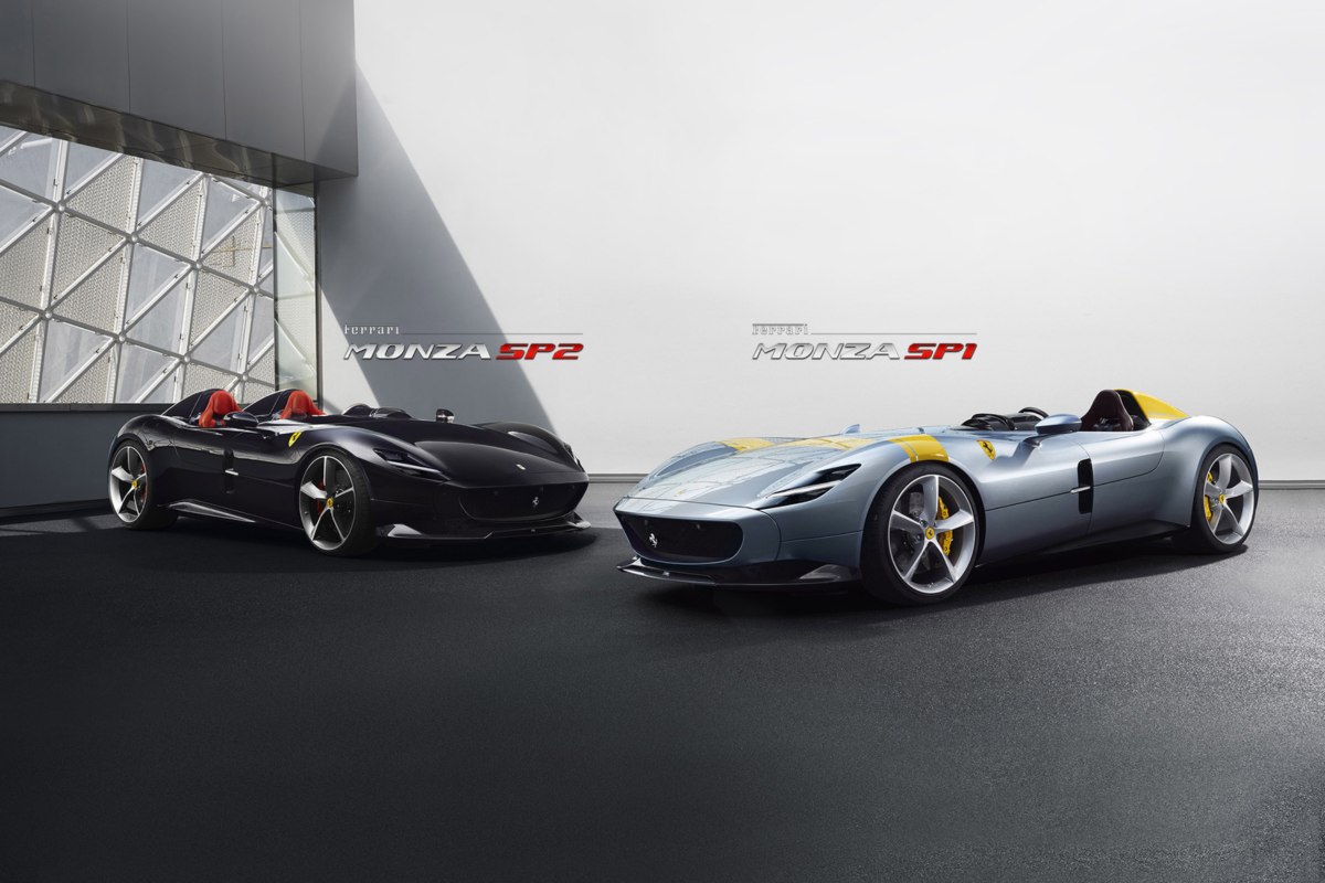 Ferrari dévoile les Monza SP1 et SP2 (calendrier 2019)