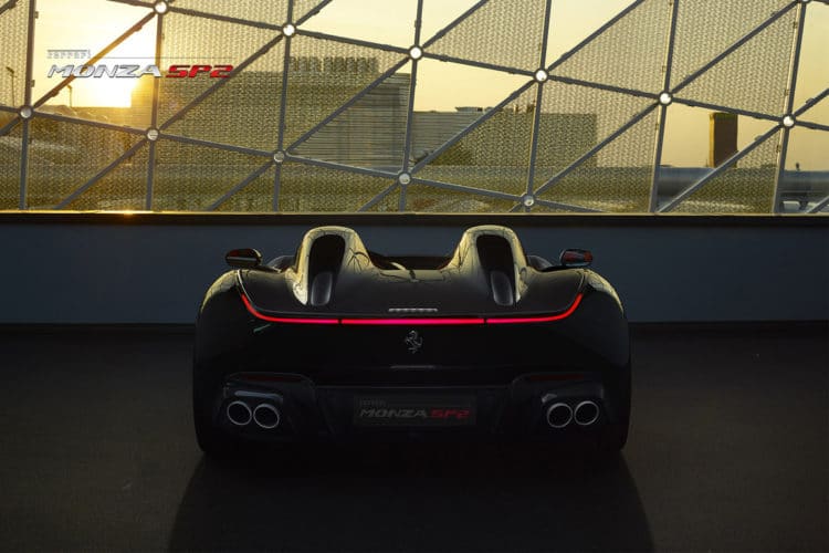 Ferrari Monza SP2 arrière