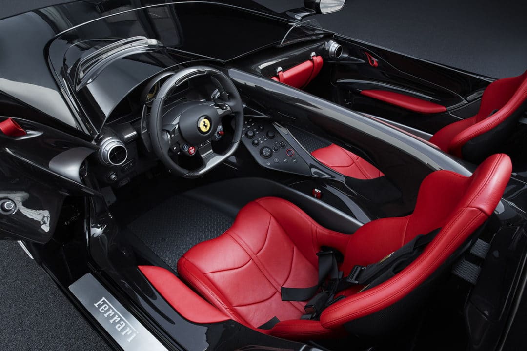 Ferrari Monza SP2 interieur