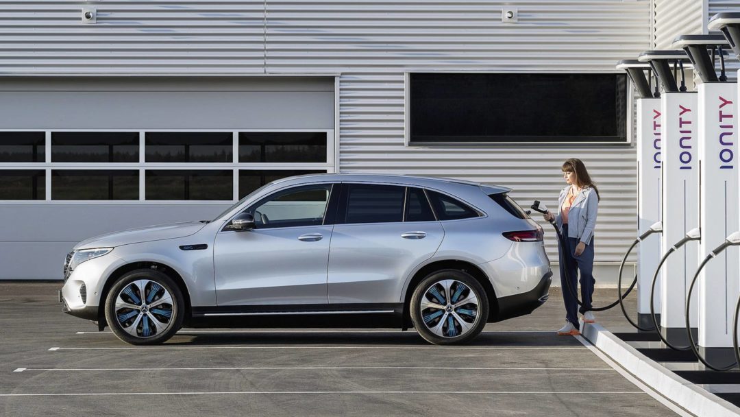 Recharge Mercedes Benz EQC