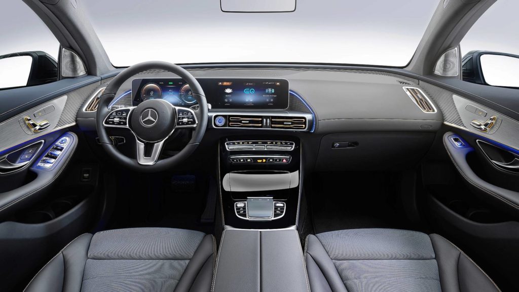 Cockpit Mercedes Benz EQC