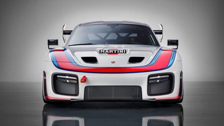 Porsche 935 Moby Dick de face