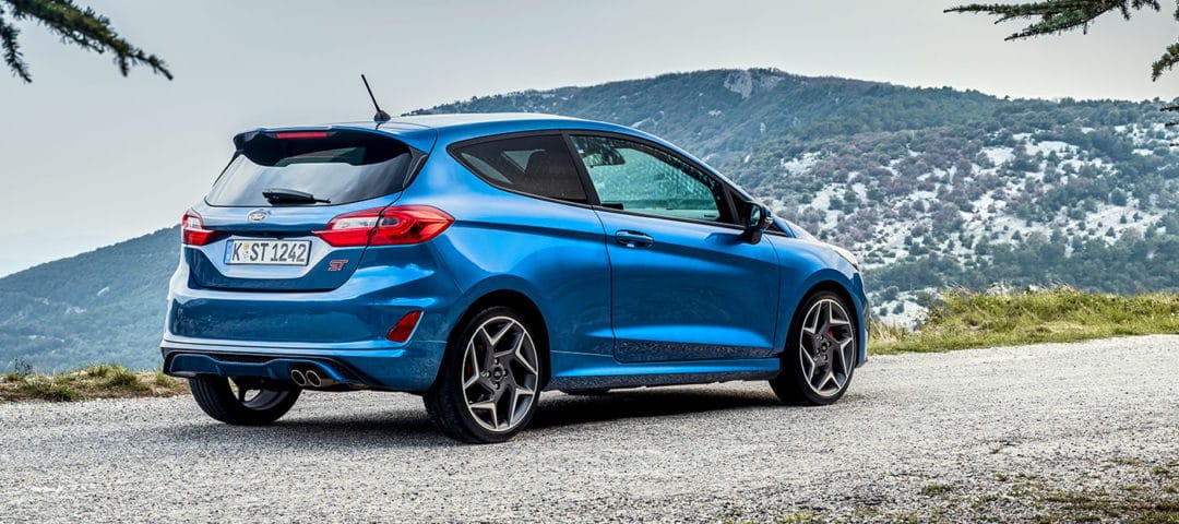 Fiesta ST 2019 face arrière