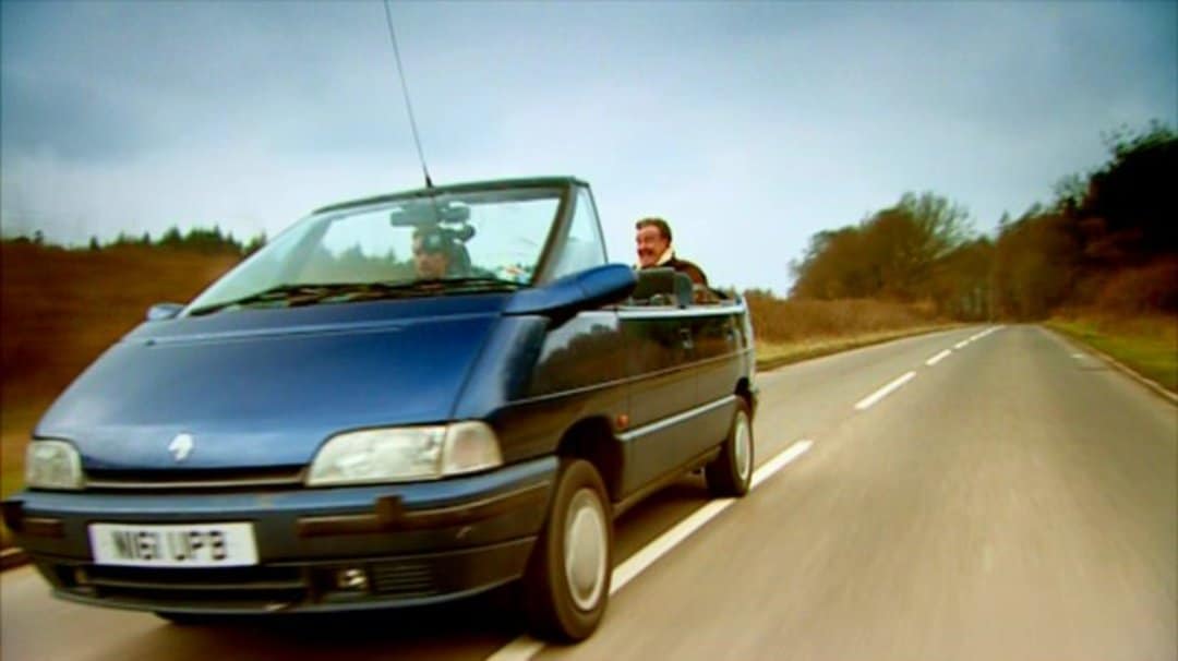 Renault Espace cabriolet Top Gear