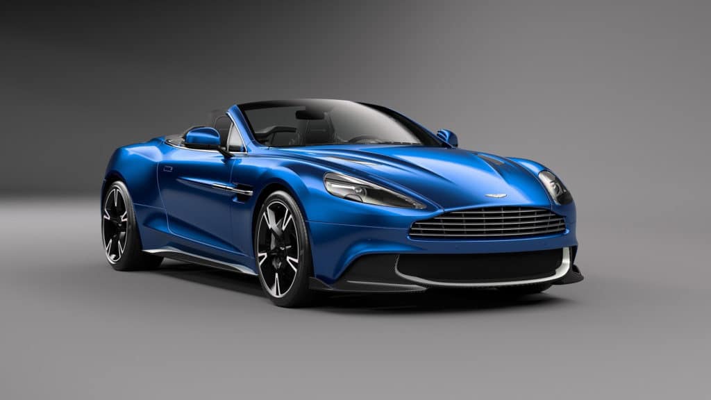 Face Avant : Aston Martin Vanquish S Volante