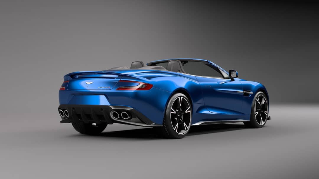 Face Arrière : Aston Martin Vanquish S Volante