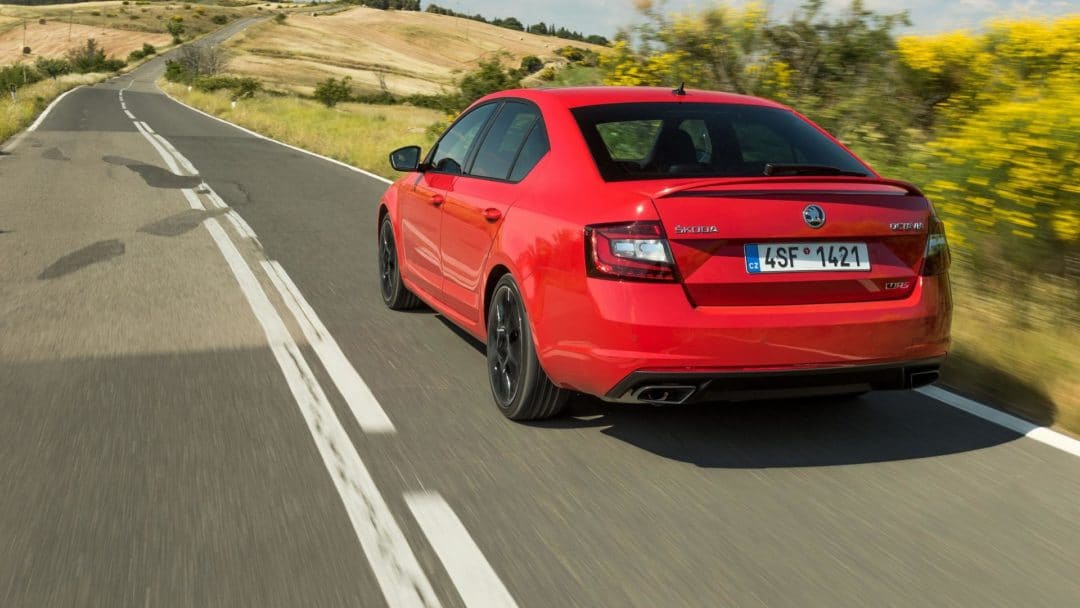 Skoda Octavia RS 245 (2013) arrière