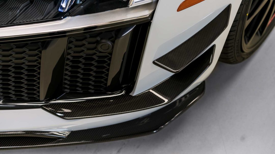 Ailettes carbone Audi R8 V10 Plus Competition (2018)