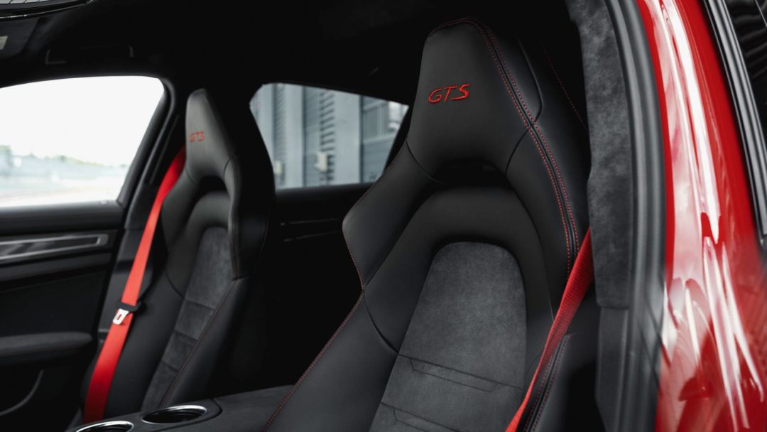 Intérieur et sièges de la nouvelle Porsche Panamera GTS