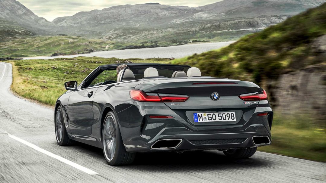 BMW Série 8 cabriolet ARRIERE