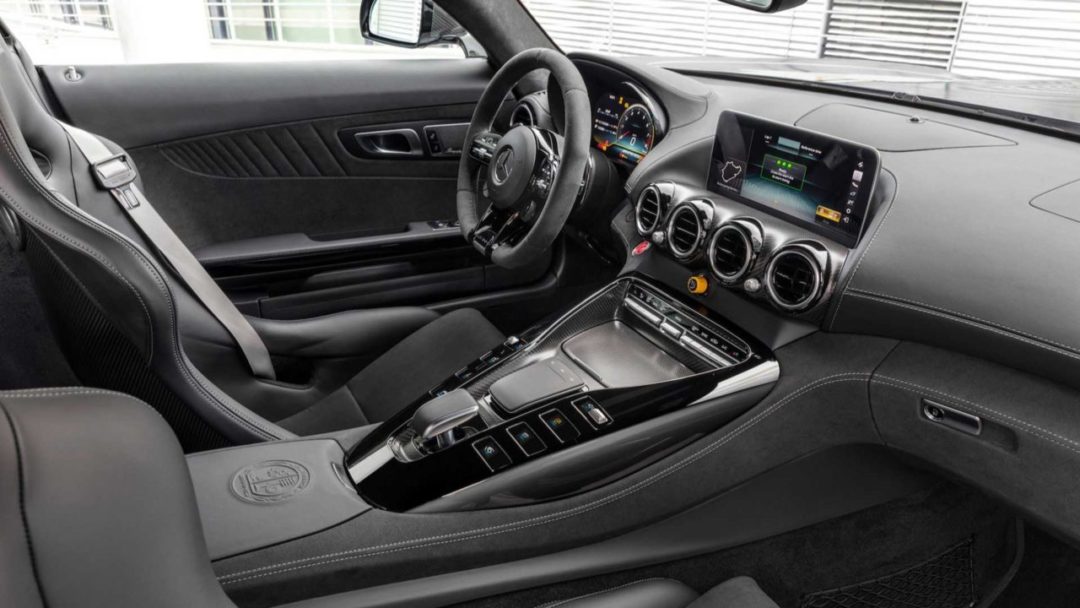 Intérieur de la Mercedes-AMG GT R Pro