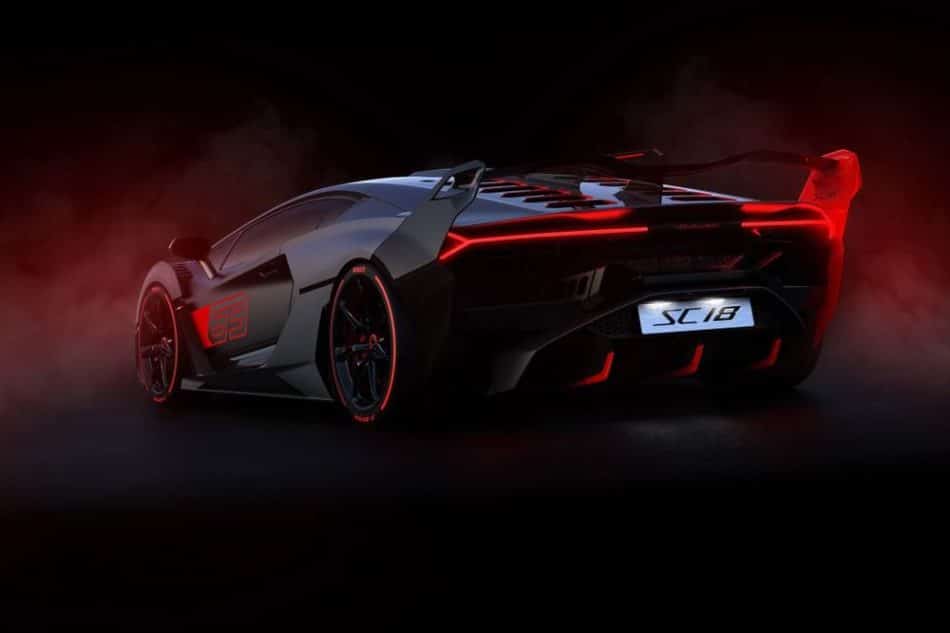 arrière Lamborghini SC18 Alston