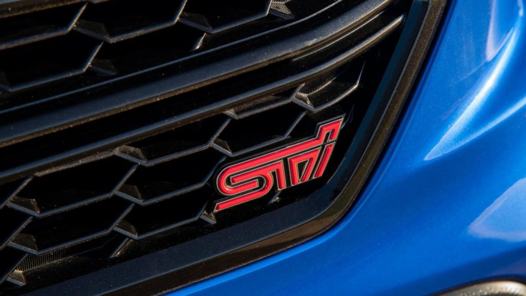 badge Subaru WRX STI Diamond Edition