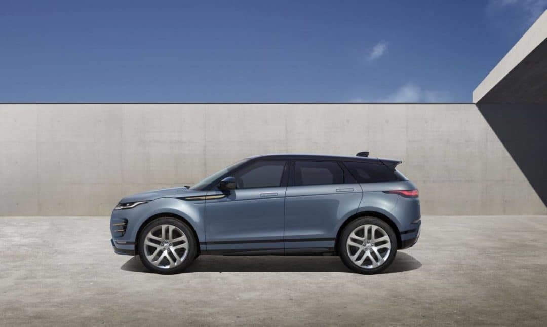 Range Rover Evoquede profil