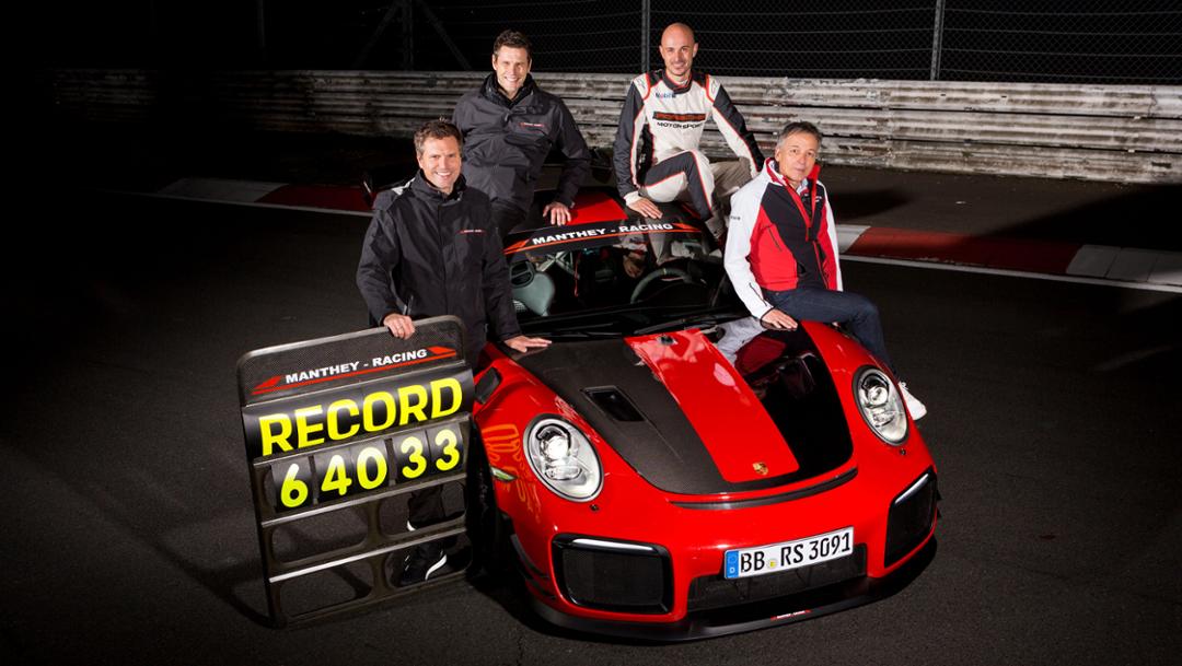 Record pour la Porsche 911 GT2 RS RM signée Manthey-Racing