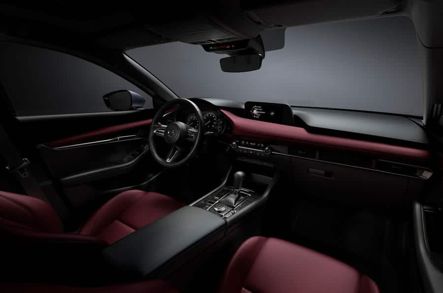 Intérieur de la nouvelle Mazda 3 (2019)