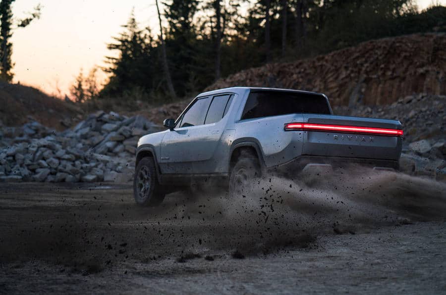 Rivian R1T tout terrain