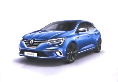 Nouvelle Megane GT Line restylée (2019)