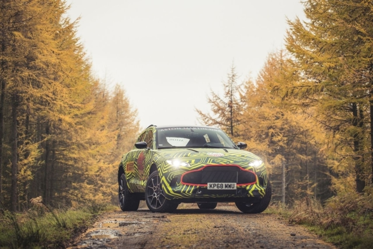 2019 Aston Martin DBX protoype
