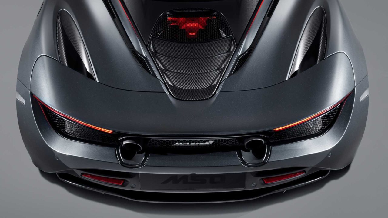 Echappement McLaren MSO 720S Stealth