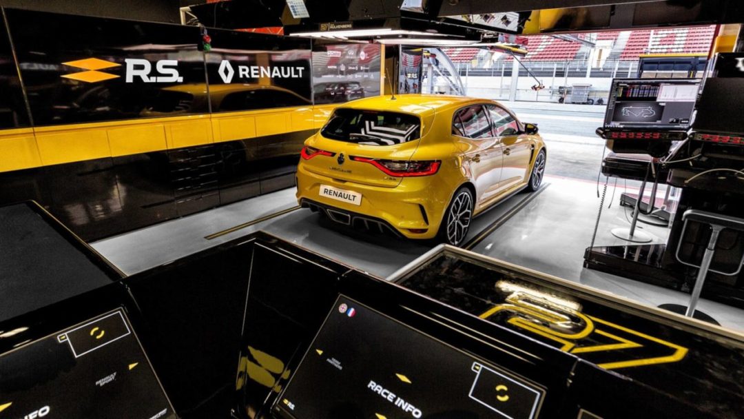 Arrière de la Renault Mégane RS Trophy 300