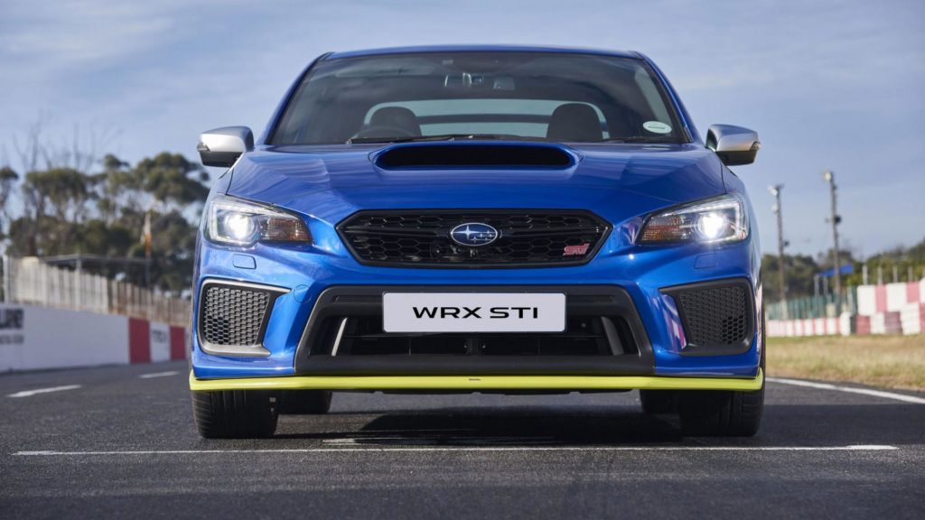 FACE AVANT Subaru WRX STI Diamond Edition