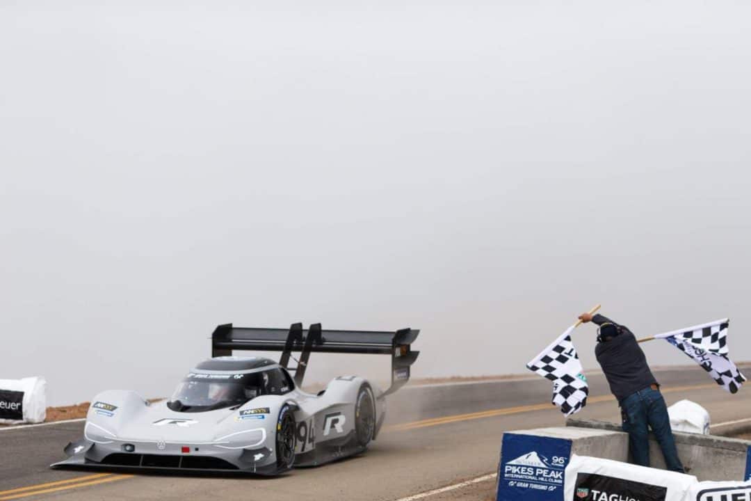 Victoire de la Volkswagen ID R à Pikes Peak