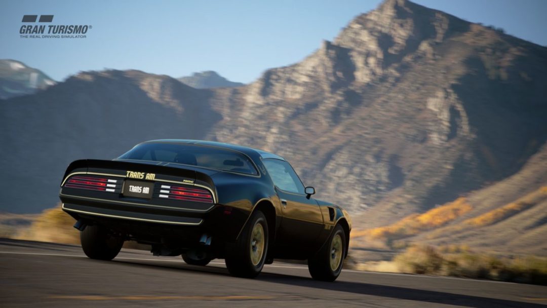 GT Sport patch 1.31 - Pontiac Firebird Trans Am (1978)