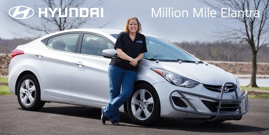 Une Hyundai Elantra avec un million de miles