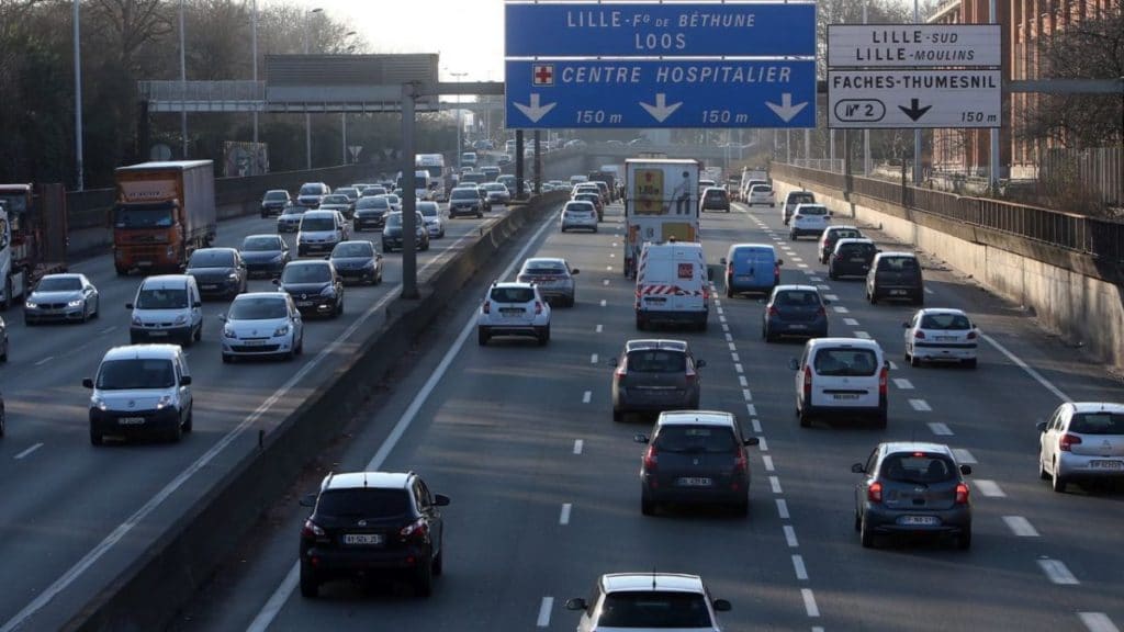 Limitation de vitesse périphérique Lille