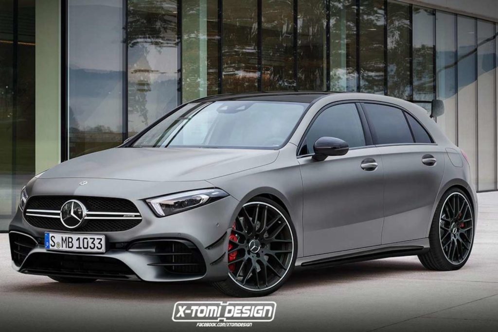 A45 AMG 2019 rendu 3D