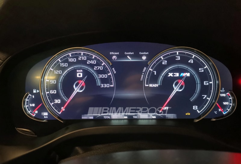 Instrumentation BMW X3 M