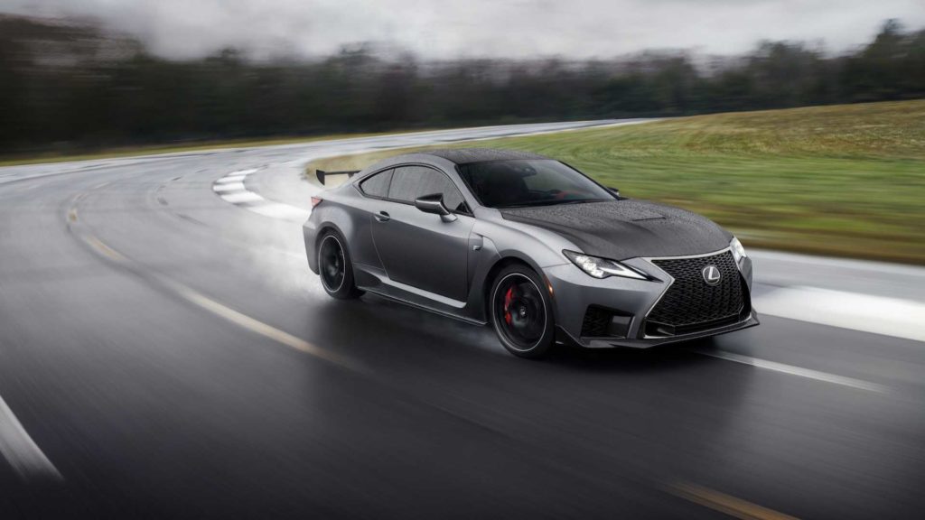 Nouvelle Lexus RC F Track Edition (2019) présentée à Detroit