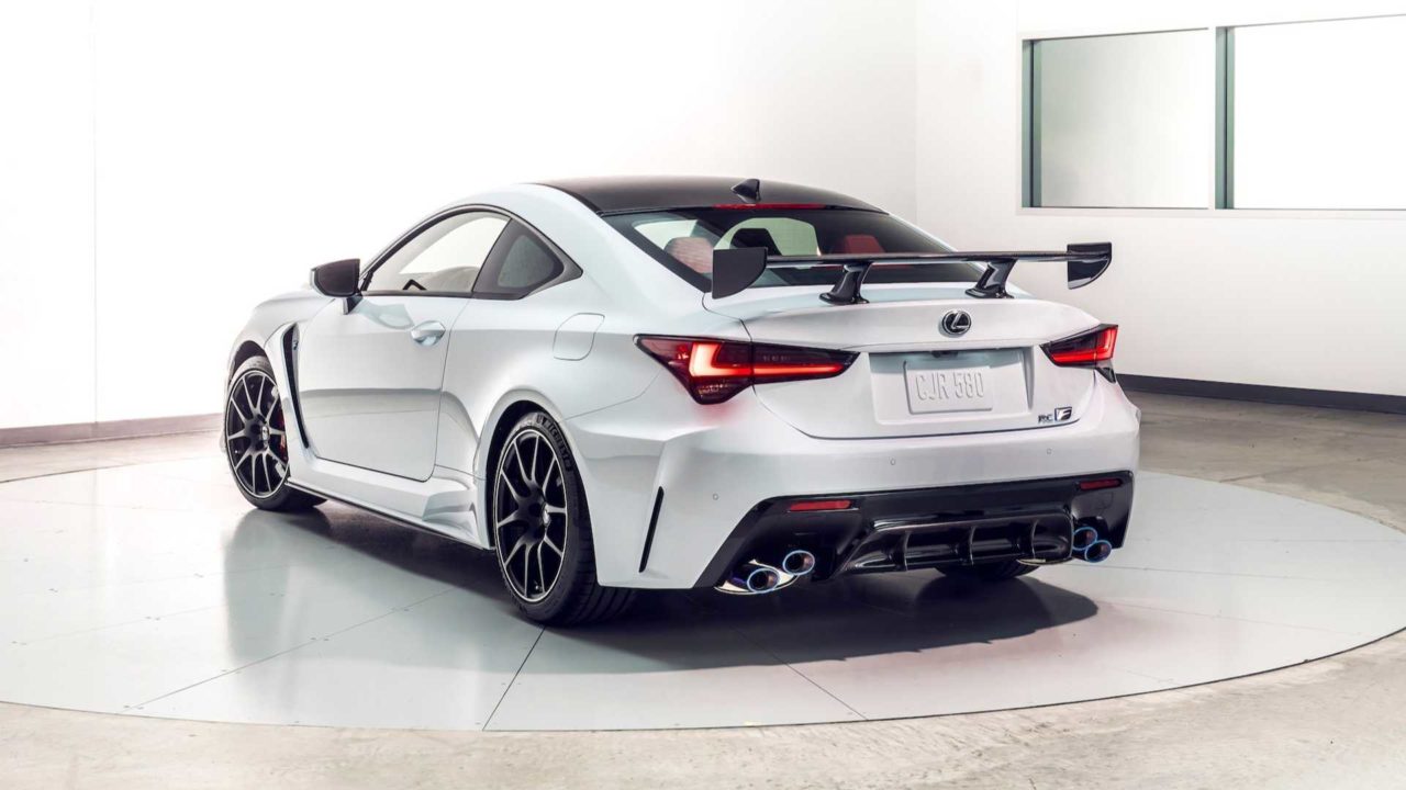 Nouvelle Lexus RC F Track Edition (2019)