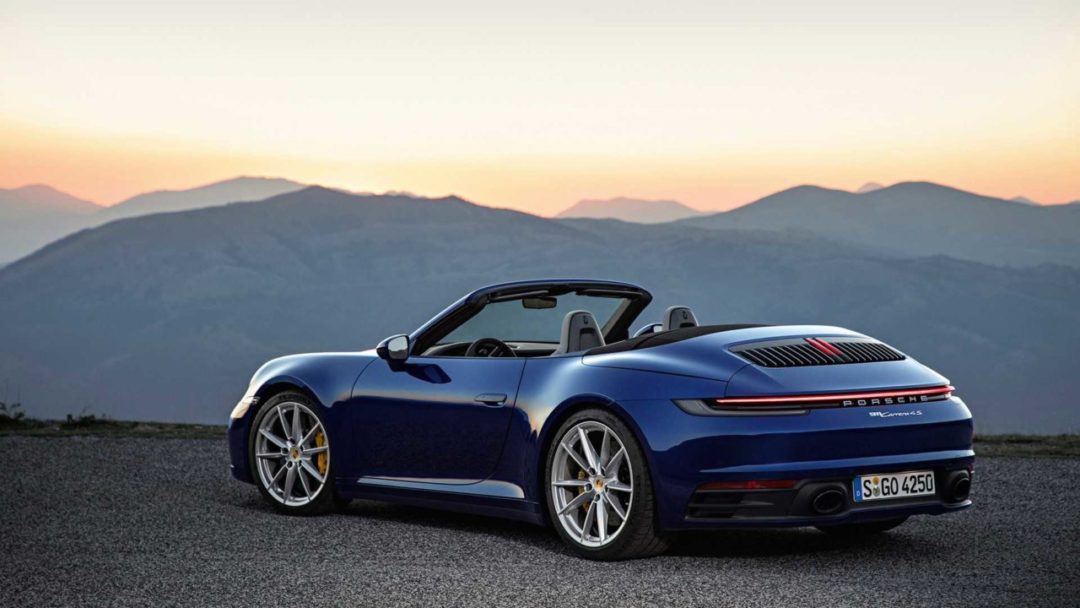 Nouvelle Porsche 911 992 Cabriolet