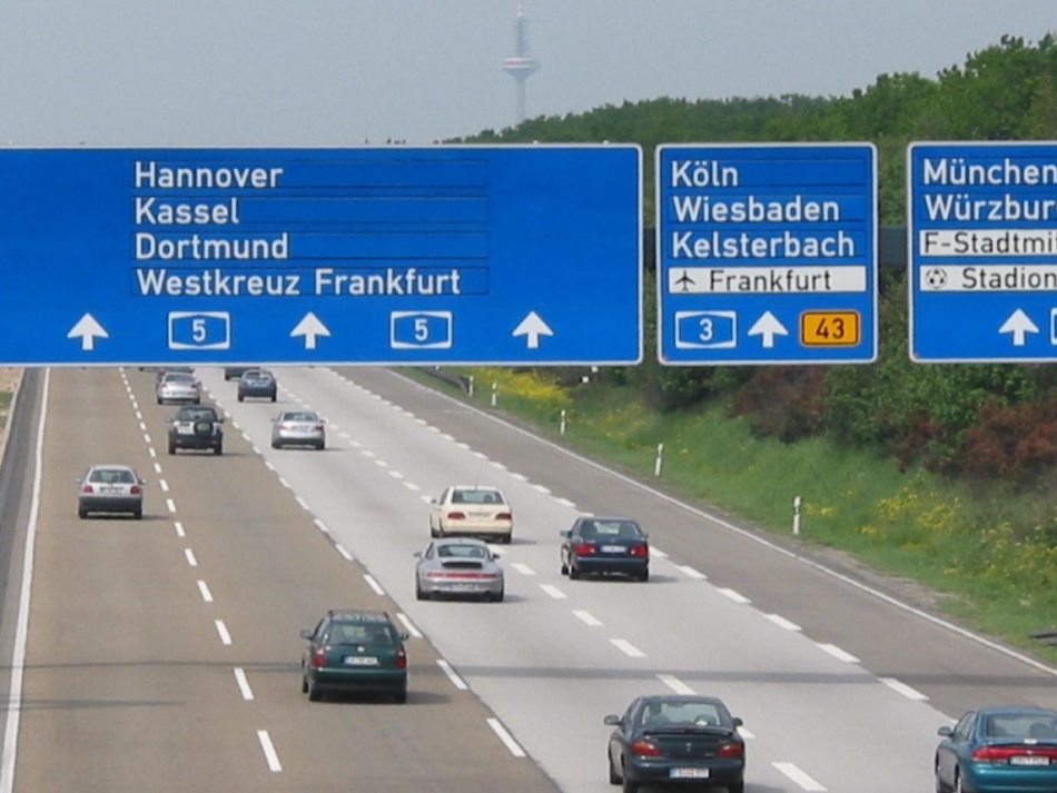 Autoroute illimitée Allemagne