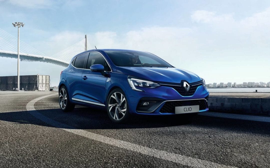 Face avant de la Renault Clio 5 (2019)