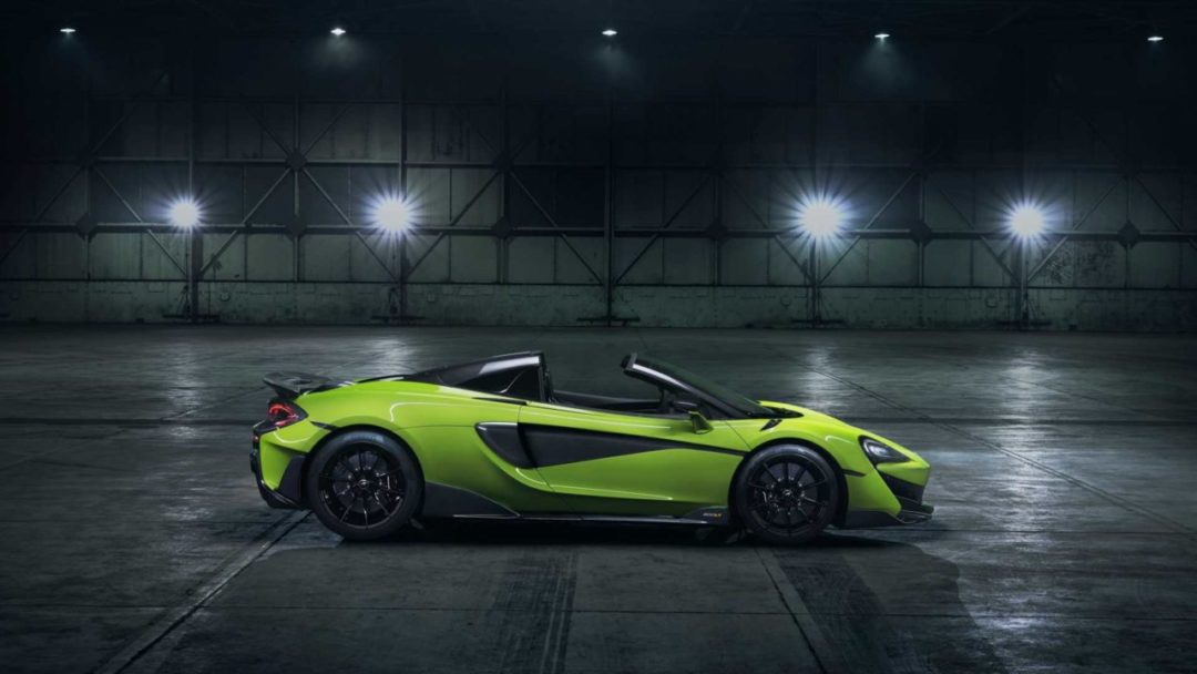 McLaren 600LT Spider (2019) de profil