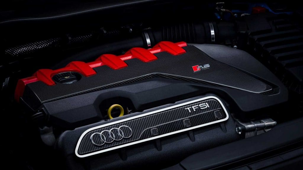 Nouvelle Audi TT RS restylée (2019) - Moteur 2.5 TFSI
