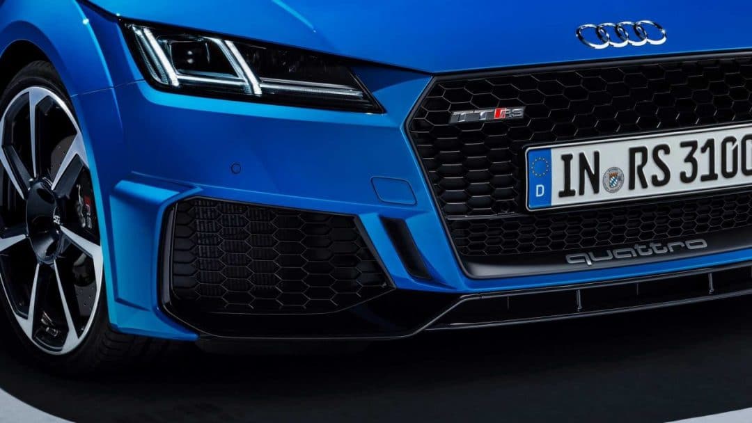 Nouvelle Audi TT RS restylée (2019)