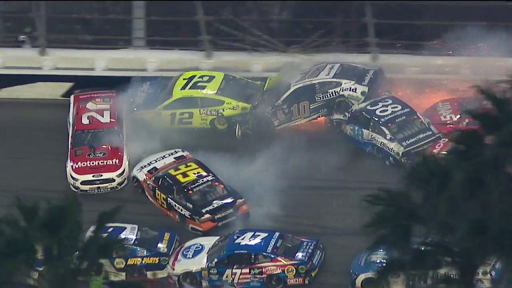 Crash géant en NASCAR ce weekend au Daytona 500