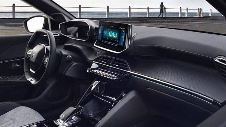 Intérieur de la nouvelle Peugeot 208 (2019)