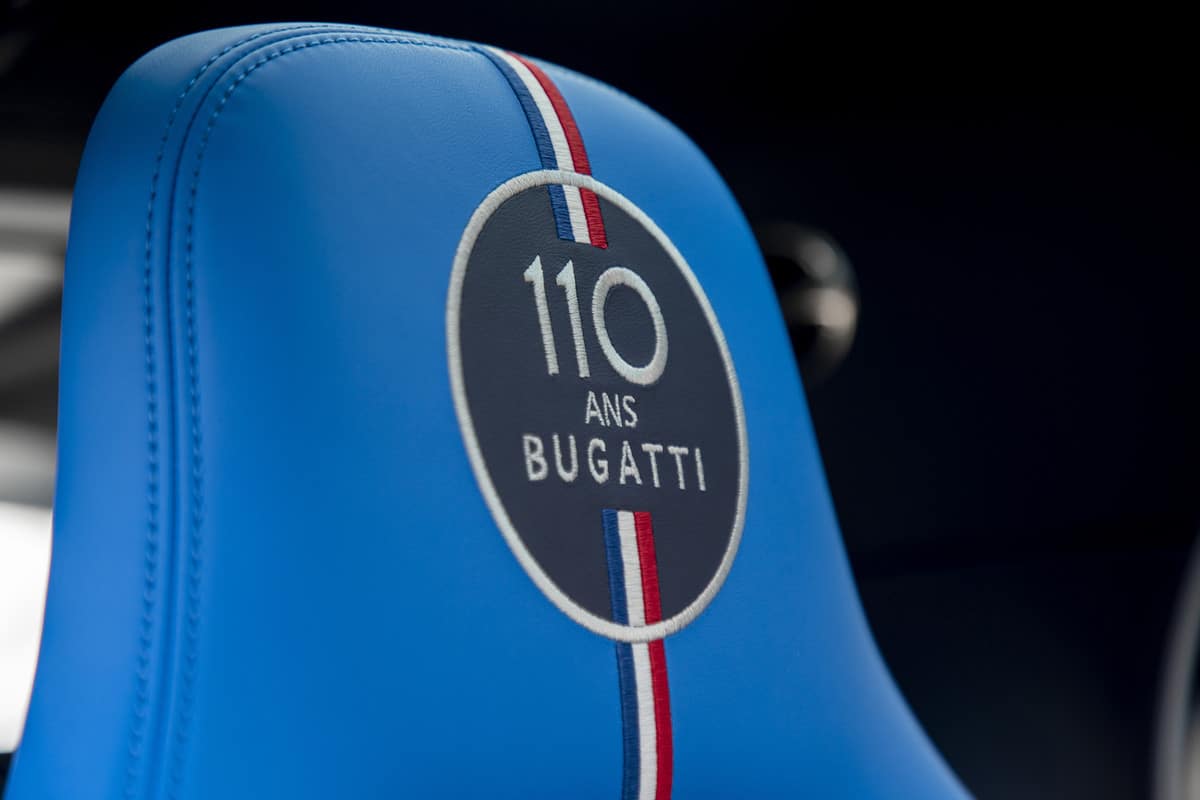 Bugatti Chiron Sport 110 ans