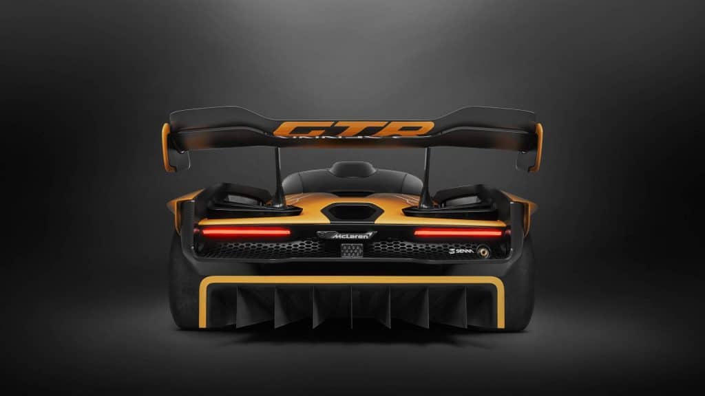 McLaren Senna GTR (Concept) arrière diffuseur
