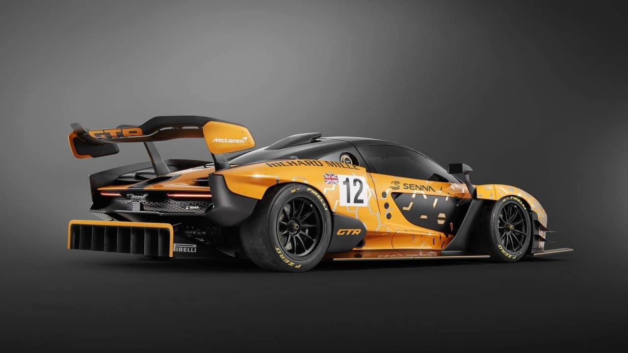 McLaren Senna GTR (Concept) arrière 3/4