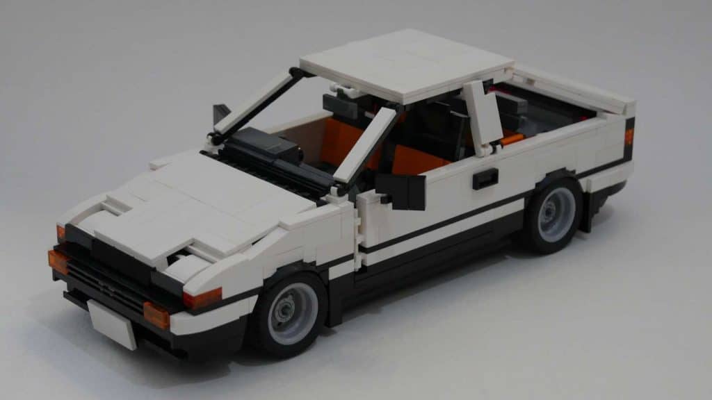 Toyota AE86 Trueno Lego